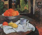 Paul Gauguin, Still Life with Fruit and Lemons